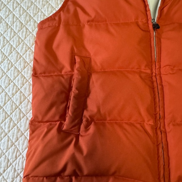 Theory Orange Down Puffer Vest - Picture 5 of 8
